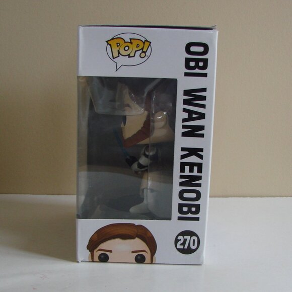 Funko Pop Star Wars Obi Wan Kenobi #270 Bobble-Head Near Mint NEW IN BOX NWT - Picture 2 of 13